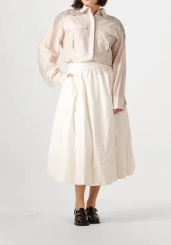 COPENHAGEN MUSE midirok shirley skirt gebroken wit Hot