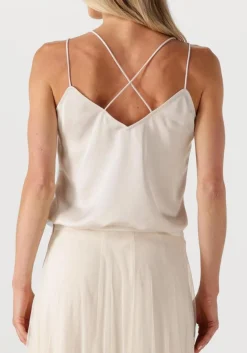 DANTE6 top obu satin singlet gebroken wit Best