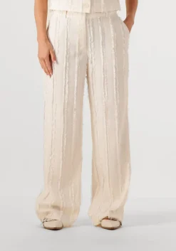 DANTE6 wijde broek jules fil coupe pants gebroken wit New