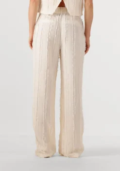 DANTE6 wijde broek jules fil coupe pants gebroken wit New