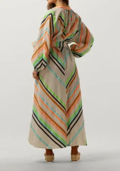 DEVOTION maxi jurk opsianos gebroken wit Discount