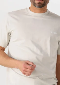 GENTI t-shirt t-shirt ss j2040-1223 gebroken wit Discount