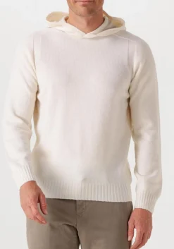 GRAN SASSO trui pull hood gebroken wit Discount