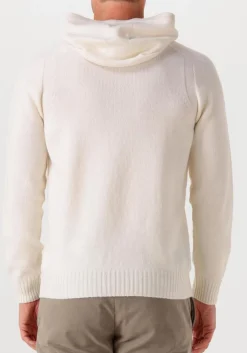 GRAN SASSO trui pull hood gebroken wit Discount