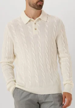 GRAN SASSO trui tennis l slv skipper gebroken wit Sale