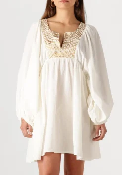 GREEK ARCHAIC KORI mini jurk 330432 gebroken wit Sale