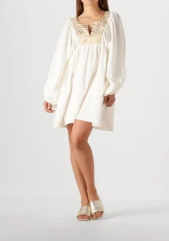 GREEK ARCHAIC KORI mini jurk 330432 gebroken wit Sale