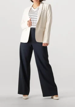 MOS MOSH t-shirt mmnani v-ss stripe tee gebroken wit Outlet