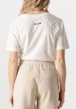 MOSCOW t-shirt steal 128-04 gebroken wit New