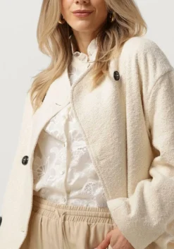 RUBY TUESDAY jack maya long double breasted coat gebroken wit New