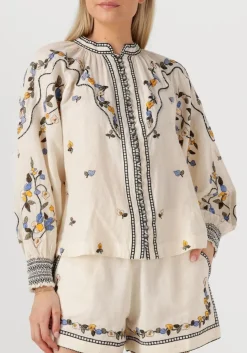 SCARLETT POPPIES blouses femme top gebroken wit Online