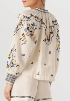 SCARLETT POPPIES blouses femme top gebroken wit Online