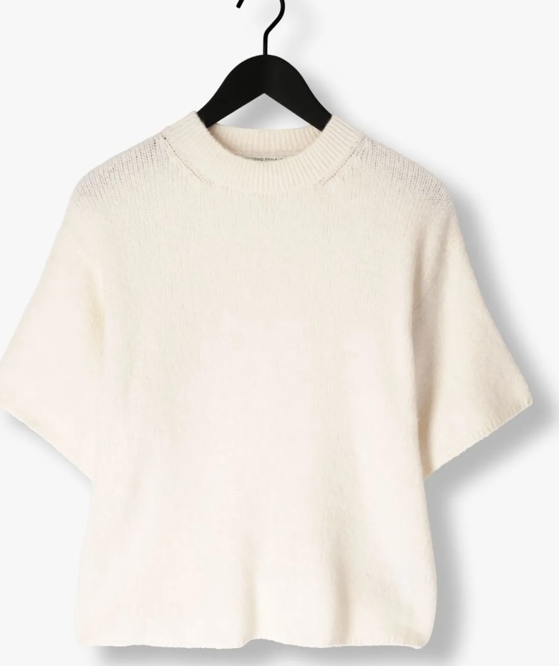 SECOND FEMALE trui wanda knit o-neck gebroken wit Outlet