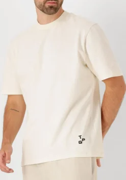 THE GOODPEOPLE t-shirt titan gebroken wit Discount