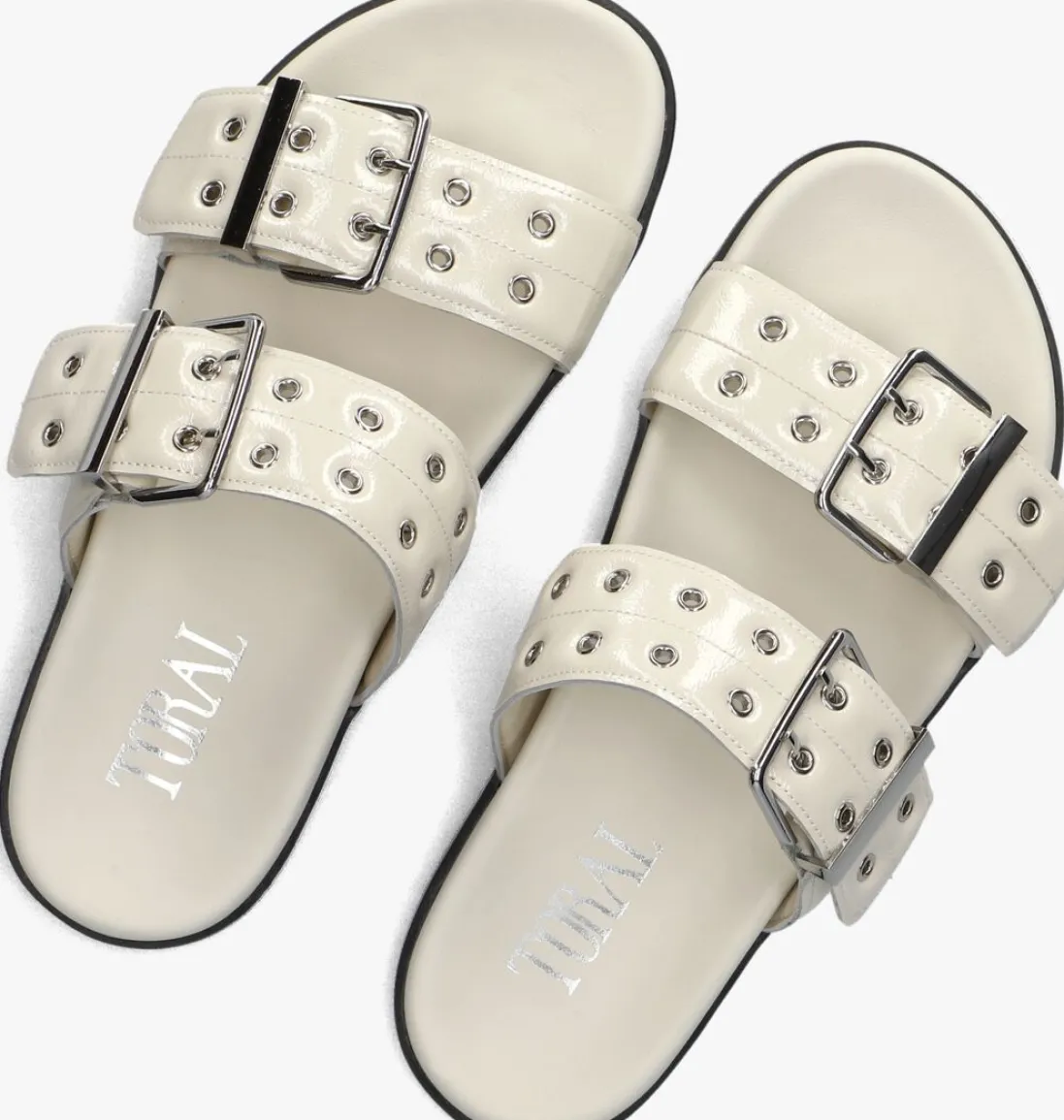 TORAL slippers ares gebroken wit Online