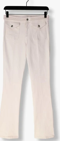 VANESSA BRUNO flared jeans nano gebroken wit Best