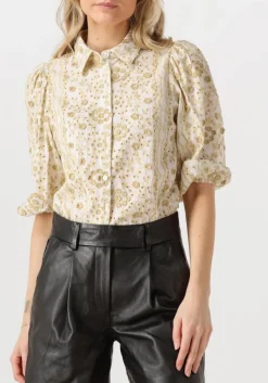 AAIKO gele blouses lien 2 tone co 530 geel Hot