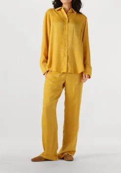 AMAYA AMSTERDAM gele pantalon bellini pants geel