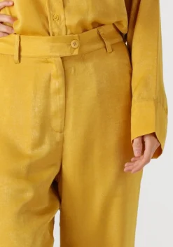 AMAYA AMSTERDAM gele pantalon bellini pants geel