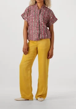AMAYA AMSTERDAM gele pantalon bellini pants geel