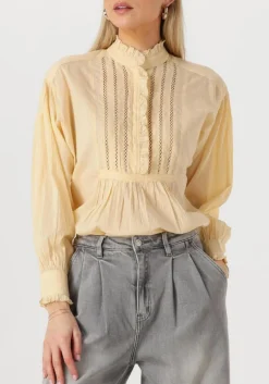 ANTIK BATIK gele blouses angelo blouse geel Best