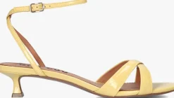 BIBI LOU gele sandalen met hak 505z21vkda geel Clearance