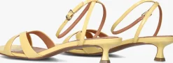 BIBI LOU gele sandalen met hak 505z21vkda geel Clearance