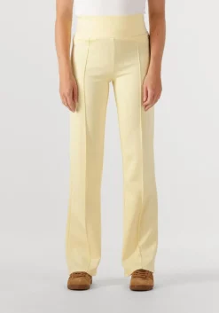 HOUSE OF GRAVITY gele broeken tailored trousers geel New