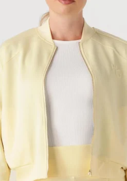 HOUSE OF GRAVITY gele vest classic bomber jacket geel Clearance