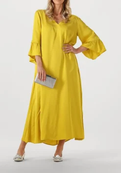 NEMA gele maxi jurk n141 geel New