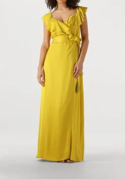 NEMA gele maxi jurk n162 geel Online