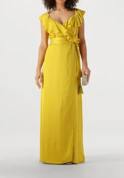 NEMA gele maxi jurk n162 geel Online