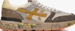 PREMIATA gele lage sneakers mick geel Clearance