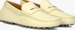 TOD'S gele mocassins gommino 22l baffo metallo geel Discount