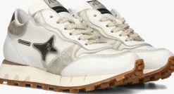 AMA BRAND DELUXE en lage sneakers s.run w goud