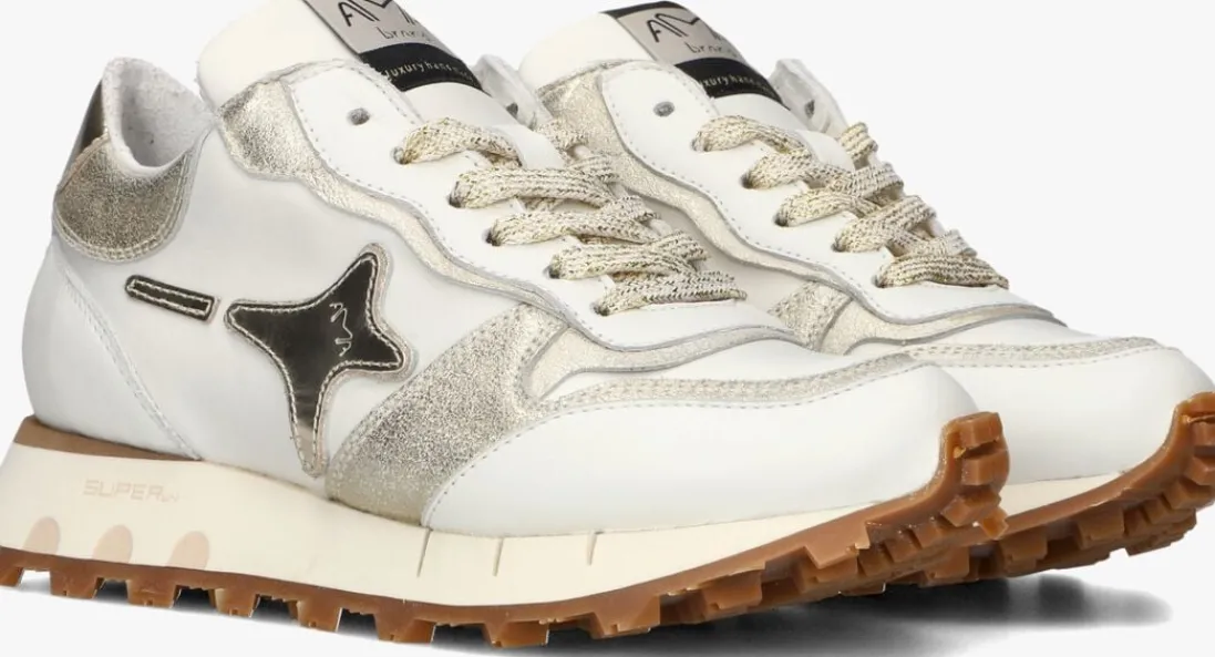 AMA BRAND DELUXE en lage sneakers s.run w goud
