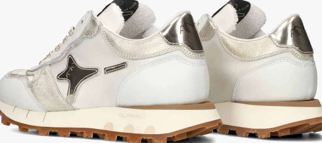 AMA BRAND DELUXE en lage sneakers s.run w goud