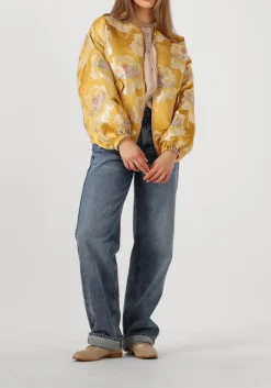 AMAYA AMSTERDAM en jack fanny bomber goud Best