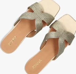 AYANA en slippers 0677-1 goud Hot