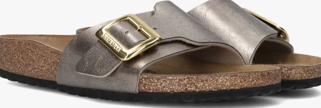 BIRKENSTOCK en slippers catalina cushion buckle goud