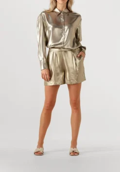 DANTE6 en korte broek levine metallic shorts goud Hot