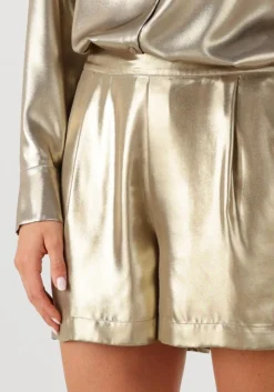 DANTE6 en korte broek levine metallic shorts goud Hot
