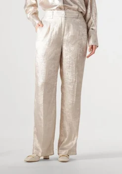 DANTE6 en pantalon charm metallic pants goud Online