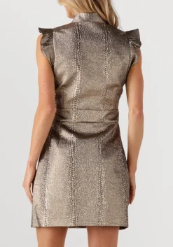 DEA KUDIBAL en mini jurk ditta goud Discount