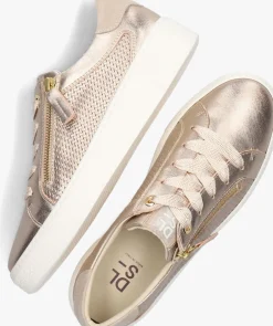 DL SPORT en lage sneakers 6207 met goud Clearance