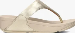 FITFLOP en slippers lulu leather toe-post goud Online