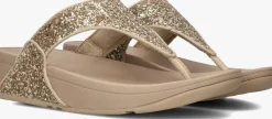 FITFLOP en teenslippers lulu glitter toe-post goud Online