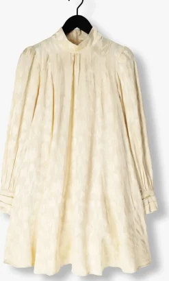 GESTUZ en mini jurk dalilagz p short dress goud