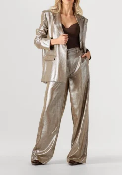 IBANA en wijde broek pessy shimmery goud Sale