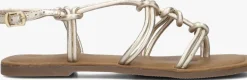 LINA LOCCHI en platte sandalen l1285 goud Hot
